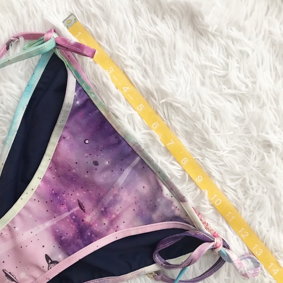 NWOT ✨ Wildfox Space UFO Galaxy Bikini Bottoms - Picture 4 of 8
